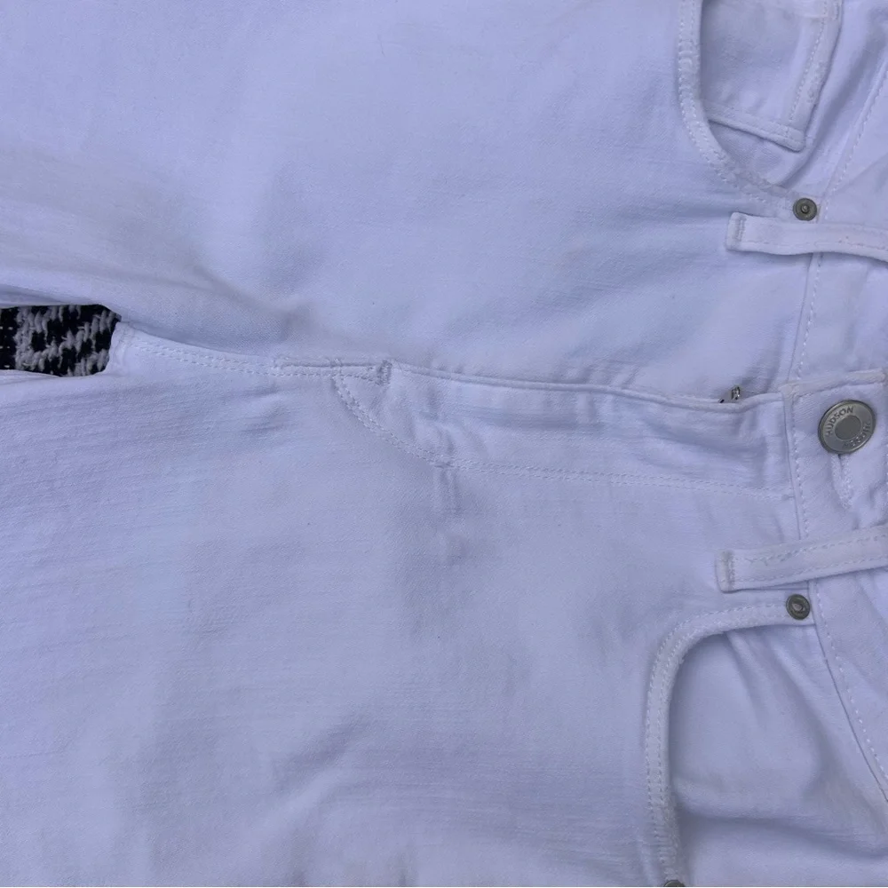 Hudson jeans holly high rise bell bottom flare white jeans - Picture 5 of 14